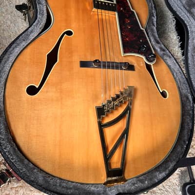 D'Angelico Excel EXL-1 Hollow Body Archtop with Rosewood Fretboard 2010s - Natural-Tint image 4