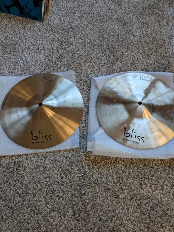 Dream Cymbals 12" Bliss Series Hi-Hat Cymbals (Pair) 2005 - Present - Traditional image 1