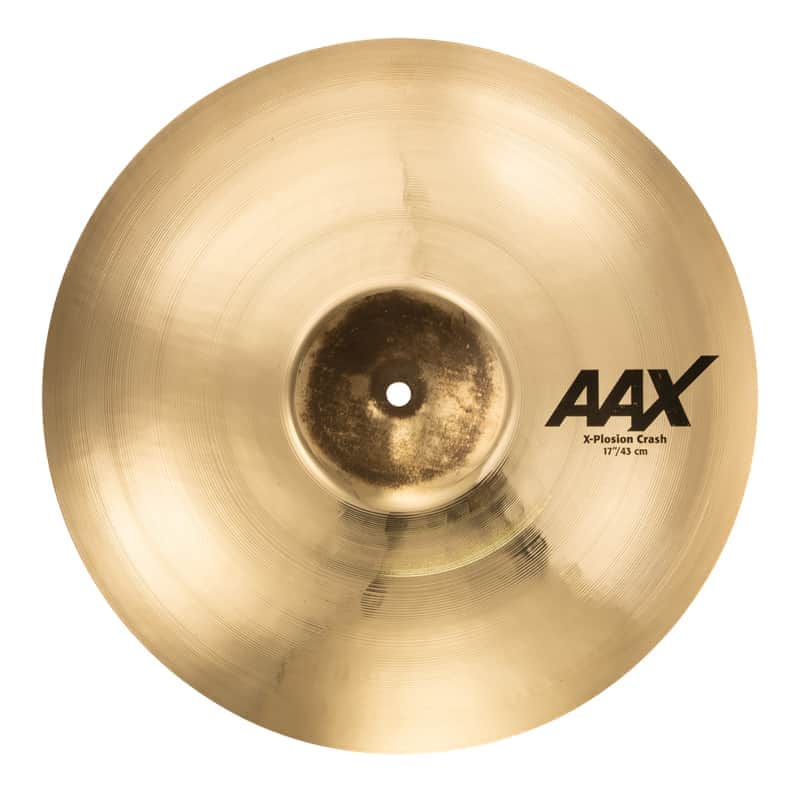 SABIAN 17" AAX X-Plosion Crash Cymbal Brilliant Finish image 1