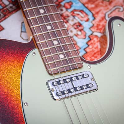 FENDER USA Custom Shop W-25 Dual Stack HS Telecaster Relic "3TSB Sparkle" (2025) image 8