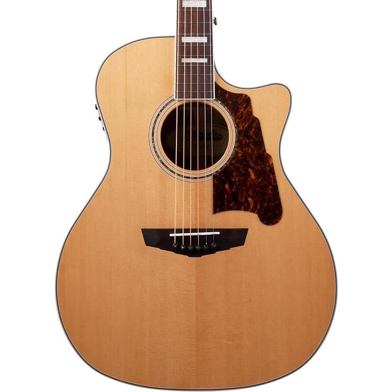 D'Angelico Premier Gramercy Grand Auditorium with Cutaway and Electronics 2010s image 2