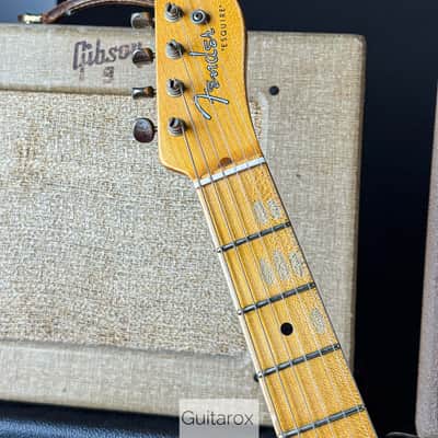 2016 Fender 52 Esquire Tele Journeyman Relic Black imagen 10