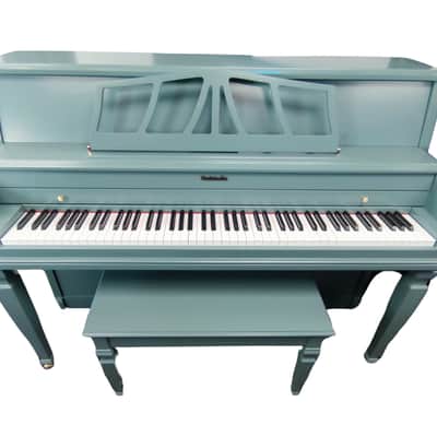 Used Baldwin Console Piano 1987 Model 2044-S With Bench Painted Rocky River image 1
