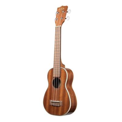 Kala Gloss Mahogany Long Neck Soprano Ukulele image 1