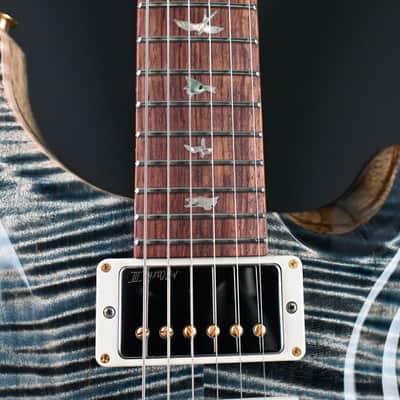 PRS 40th Anniversary Special Semi-Hollow Limited Edition Faded Whale Blue (Natural Back) #755 image 7