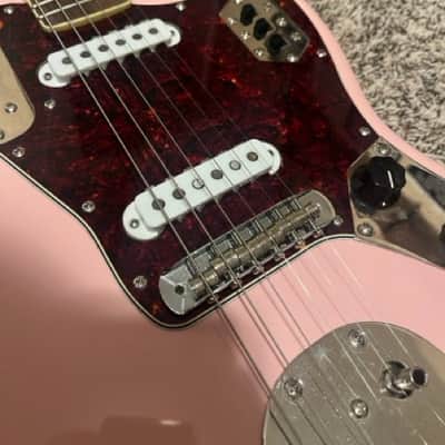 Squier FSR Classic Vibe '70s Jaguar 2021 - Shell Pink image 6