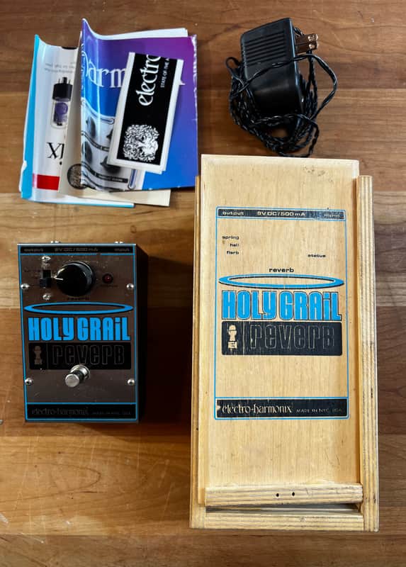Electro-Harmonix Holy Grail Reverb V1 2002 - 2009 - Silver / Blue
