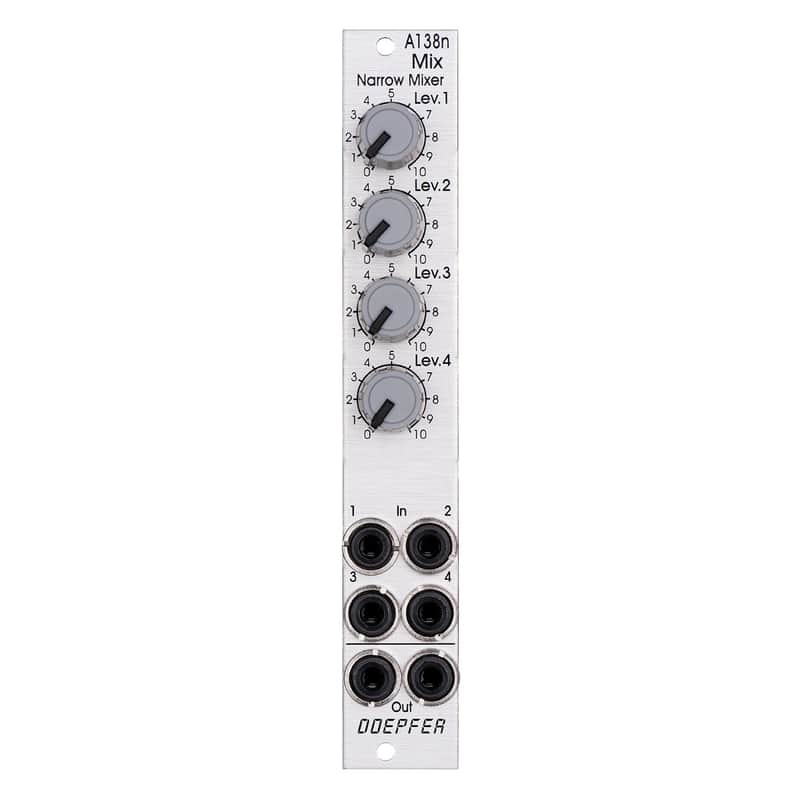 Doepfer A-138N Eurorack Narrow Mixer Module image 1