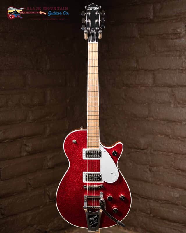Gretsch G6129T Players Edition Jet FT Red Sparkle image 1
