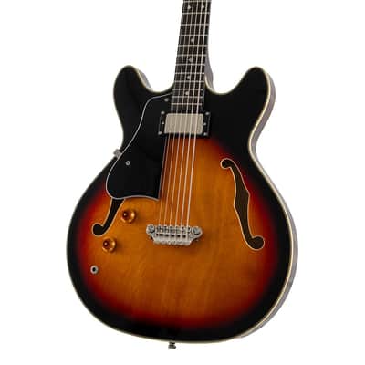 VKB-6 Electric 6-String Bass - Left-Handed-Sunburst image 1