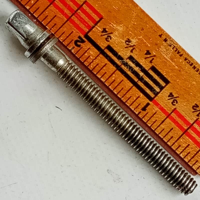Rogers 1+ 2.25"T-Rod Snare/Tom Drum Chrome Plating Vintage60s Powertone 2"Thread image 1