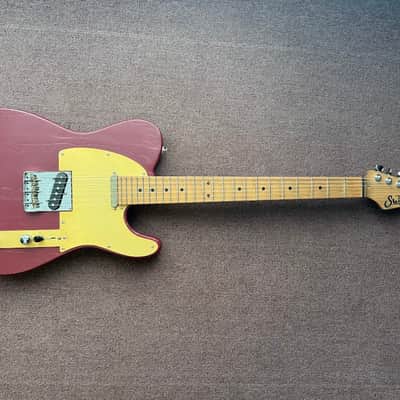 Suhr Andy Wood Signature Modern T SS  Iron Red image 1