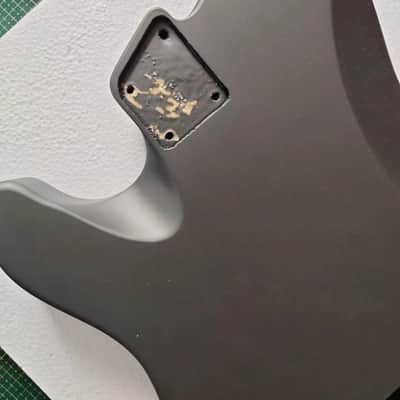 Silver Matte Paulownia Telecaster Tele Style Guitar Body image 3