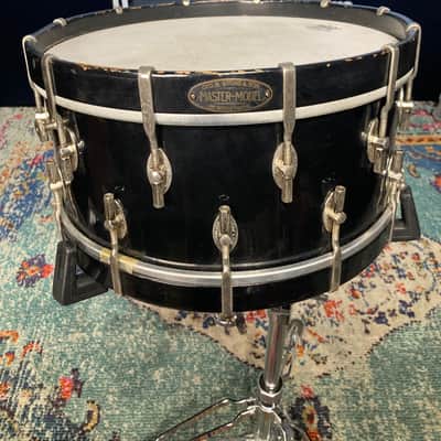 Ted Reed's, Geo. B. Stone & Son, 1941, 6.5x14" Master-Model, Single Ply Maple, 24-Lug Snare Drum image 6