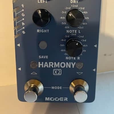 Mooer HARMONY X2 2023 - BLUE image 1