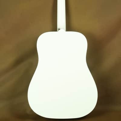 Gibson Hummingbird Alpine White Acoustic Guitar Rare! image 5