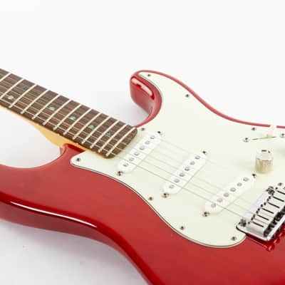 Fender American Deluxe Stratocaster 2008 Trans Red image 13