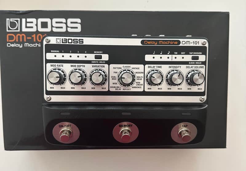 Boss DM-101 Delay Machine 2023 - Present - Black / Silver image 1