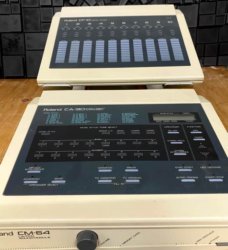 Immagine Vintage Roland  CM64 - CA30 - CF10 COMPUTER MUSIC SYSTEM Late 80’s - 1