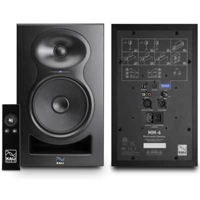 KALI AUDIO MM-6 320w Total Active Reference Monitor Pair with Remote image 1