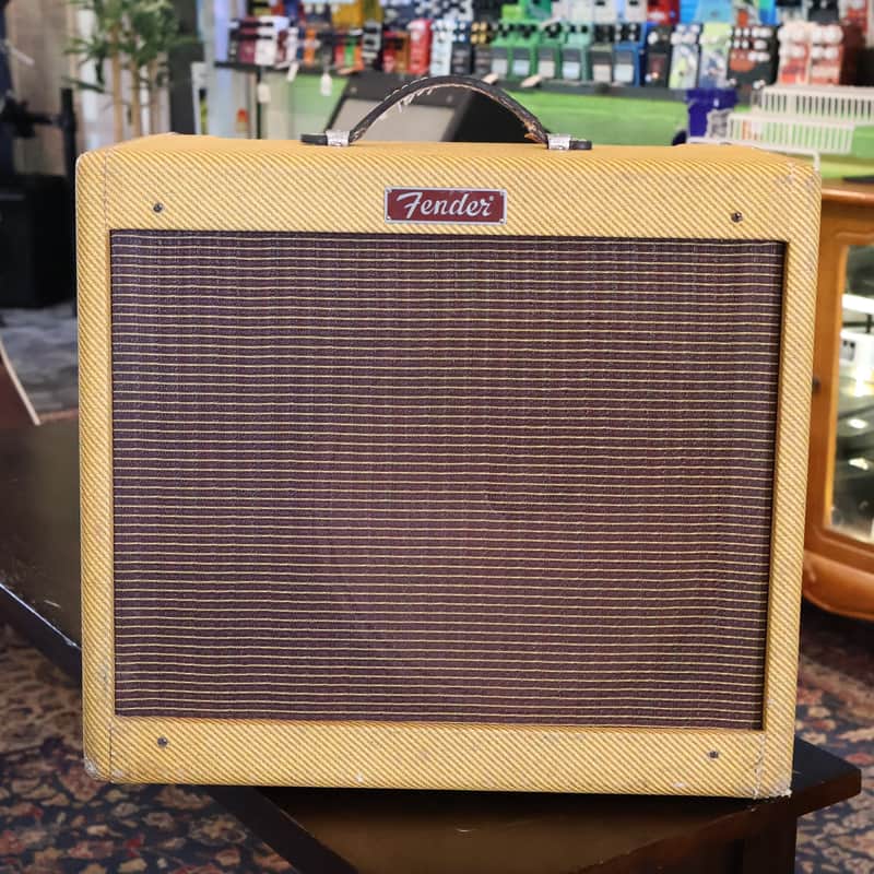 Fender Blues Junior 1x12" 15-watt Tube Amp Lacquered Tweed #B474123 - USED image 1