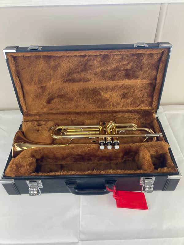 Yamaha YTR-4325G Intermediate Trumpet – Professionally Serviced – w/ Case – 1997 Japan SM#2741 image 1