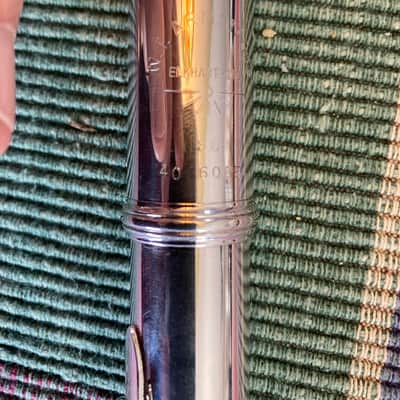 Armstrong Model 80B French Model Flute - Sterling Silver w/Gold Lip Plate - Overhauled image 3