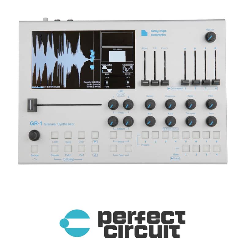 Tasty Chips｜GR-1 Hardware Granular Black GR-1 Granular synthesizer (Black Edition) – Tasty Chips Electronics