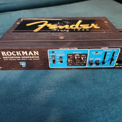 SR&D Rockman Distortion Generator RockModule 1987 - 1991 - Blue image 1