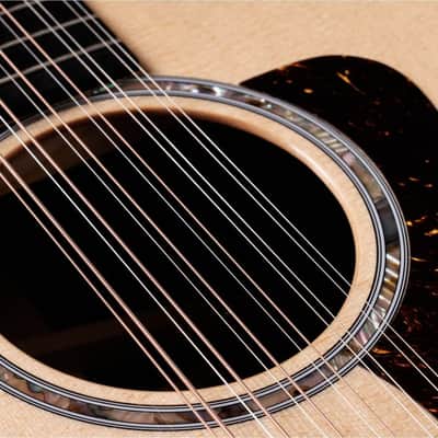Taylor 454ce 12-String Acoustic-Electric Guitar Natural image 9