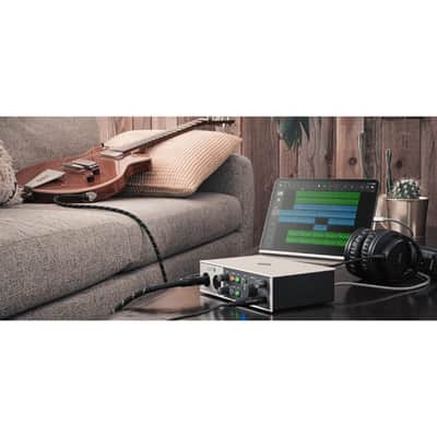 Universal Audio VOLT-2 All-Metal USB Audio Interface with Mic, Line, and Instrument Inputs for Mac, PC, IPad, and IPhone image 6