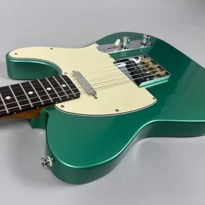 Brown Bear Guitars Featherweight Tele Inverness green metallic image 17