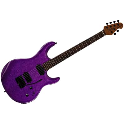 LK100 Steve Lukather Purple Sparkle Sterling by Music Man image 1
