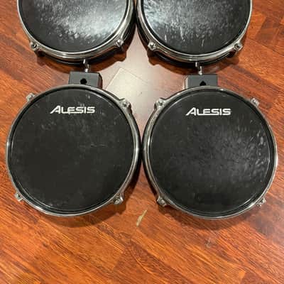 Alesis DM-10 8” Dual Zone Toms 2010’s - Set of 4- Black