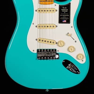 Fender American Vintage II 1957 Stratocaster, Maple Fingerboard, Sea Foam Green (265) image 3
