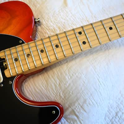 Fender Parallel Universe Limited Edition American Elite Tele HSS 2017 - Cherryburst Nitrocellulose Lacquer image 8
