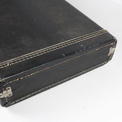 1974 Vintage Fender Stratocaster Telecaster HardShell Tolex CASE 1975 1976 1977 1978 1979 Black 1970's image 5