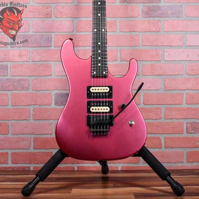 Kramer NightSwan Metallic Muted Pink MIJ 1987-1990 w/ Kramer Gig bag image 1