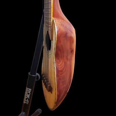 Vegan Bolivian Charango Hand-Carved Wood Back 10 String image 7