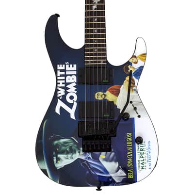 ESP LTD KH WHITE ZOMBIE guitar B-Stock 3650 image 2