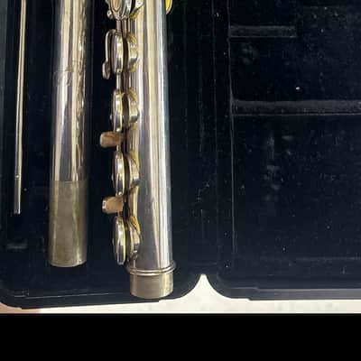 Armstrong 104 Student Model Closed-Hole Flute with C Foot, Offset G 2010s - Silver-Plated image 1
