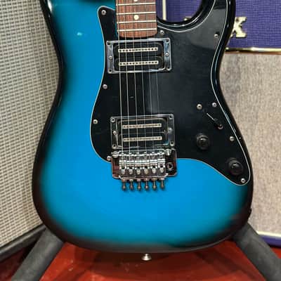 1983 Fernandes Japan FST-75 Function Stratocaster Blue Burst *Rare* image 2