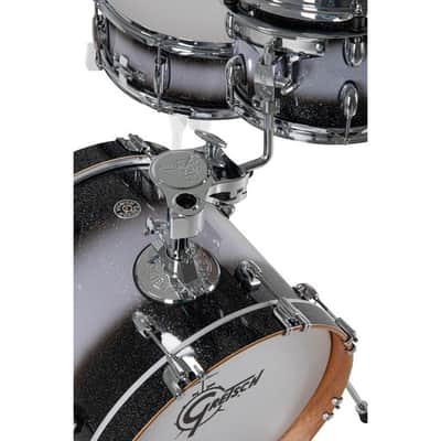 Gretsch Catalina Club Limited Edition Black Silver Duco Sparkle Lacquer 16" image 7