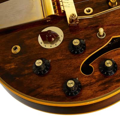 Gibson ES-355 TDC w/Lyre Vibrato Walnut (Pre-Owned, 1975, VG+) #551074 image 6