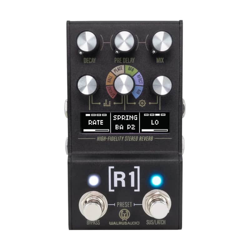Walrus Audio Mako Series R1 High-Fidelity Reverb MkII Effect Pedal image 1