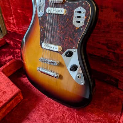 Fender Jaguar Baritone Custom 2004 - 2006 Sunburst image 15