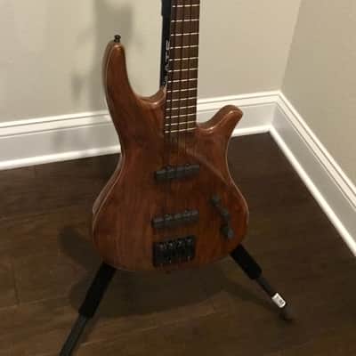 Togar Guitars Custom Built 4 String Stratus Bass 2017 - Claro Walnut image 6