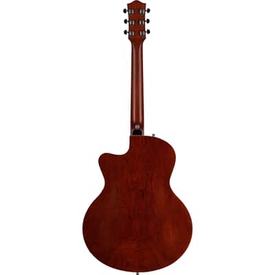 Godin 5th Avenue Kingpin Archtop Electric Guitar, Cognac Burst image 3