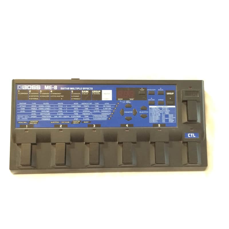 Boss ME-8 Guitar Multiple Effects Pedal | Reverb Canada