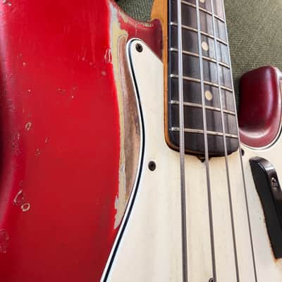 Fender Jazz Bass 1964 - Candy Apple Red image 4